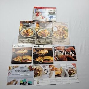 LOT of  PAMPERED CHEF Cookbooks Booklets Favorite Season Best Stoneware Dinner